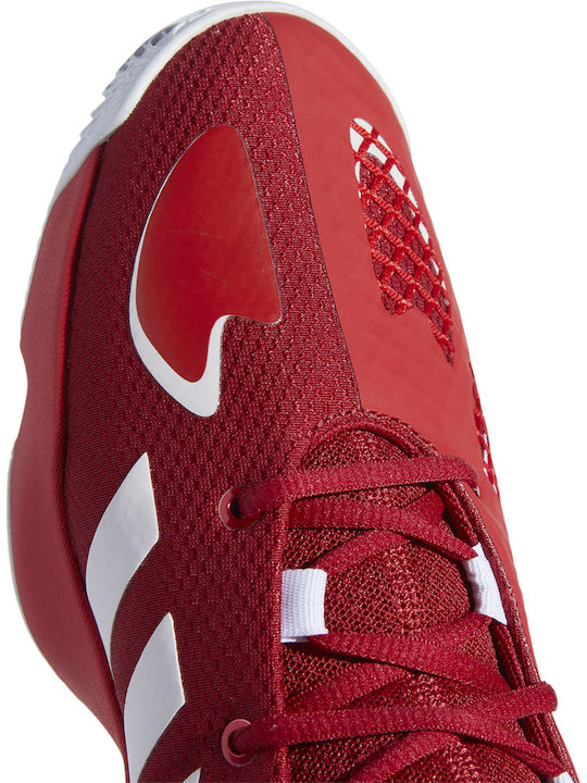 Pro N3XT 2021 Χαμηλά Μπασκετικά Παπούτσια Scarlet / Cloud White / Team Victory Red