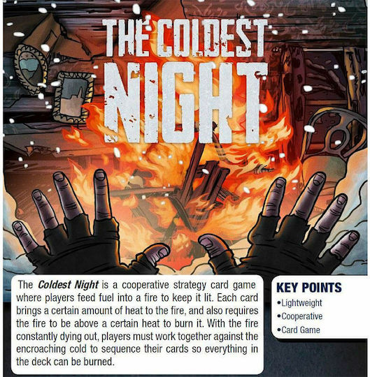 Настолна игра The Coldest Night за 1-4 играчи 14+ години (EN) Indie Boards And Cards