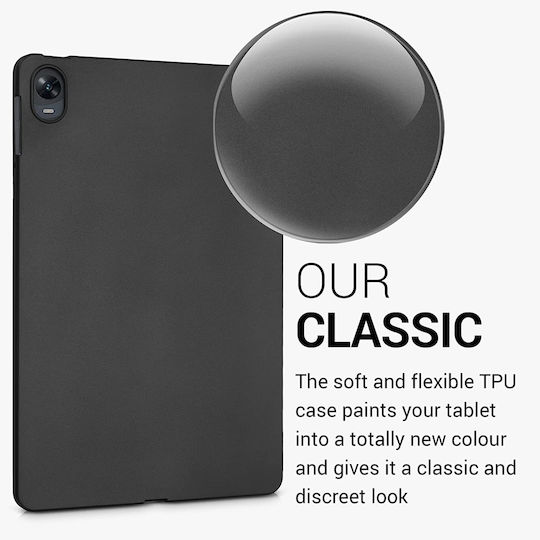 KWmobile Umschlag Rückseite Schwarz für Oppo Pad 2022