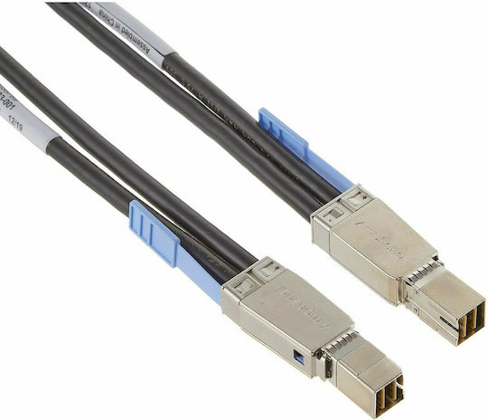 HP Mini SAS - Mini SAS Cable 2m Μαύρο (716197-B21)