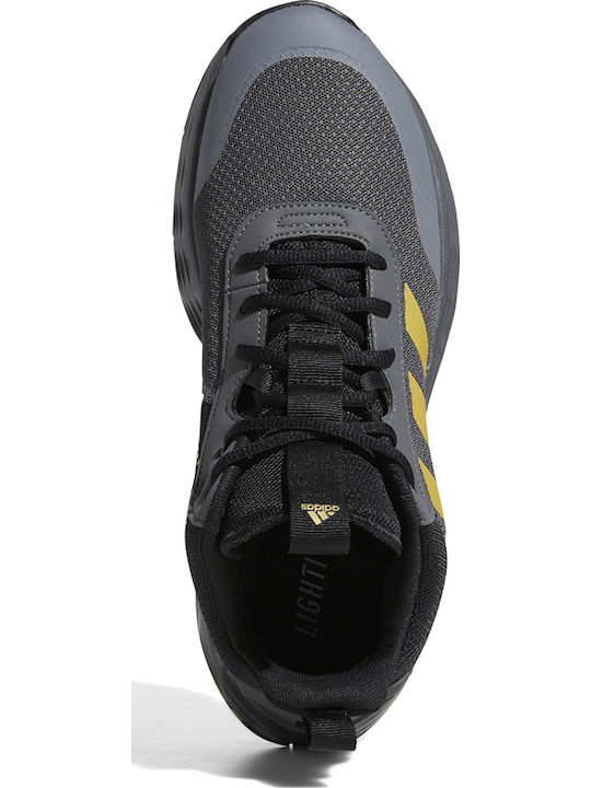 Ownthegame 2.0 Χαμηλά Μπασκετικά Παπούτσια Grey Five / Matte Gold / Core Black