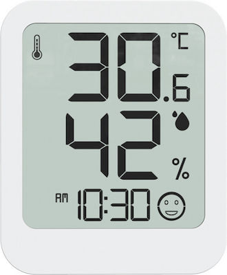 Life Contempo Indoor Thermometer & Hygrometer Tabletop