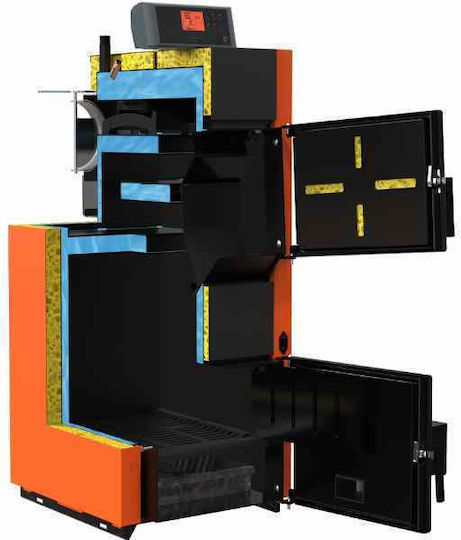 Heatmax Eco Burn 75F Boiler Pellet / Of / Wood 64488kcal/h
