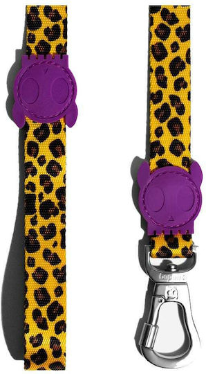 Zee-Dog Hundeleine/Führleine Riemen Honey Klein in Gelb Farbe 1.2m x 1.5cm