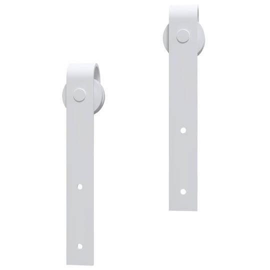 vidaXL Schiebetürmechanismus 200cm Weiß