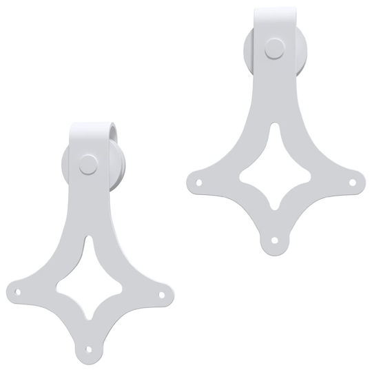 vidaXL Door Return Mechanism for Doors up to 183cm and 100kg White