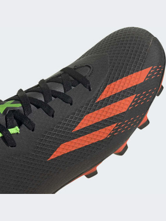 adidas X Speedportal4 Football Shoes with Cleats Core Black / Solar Red / Solar Green