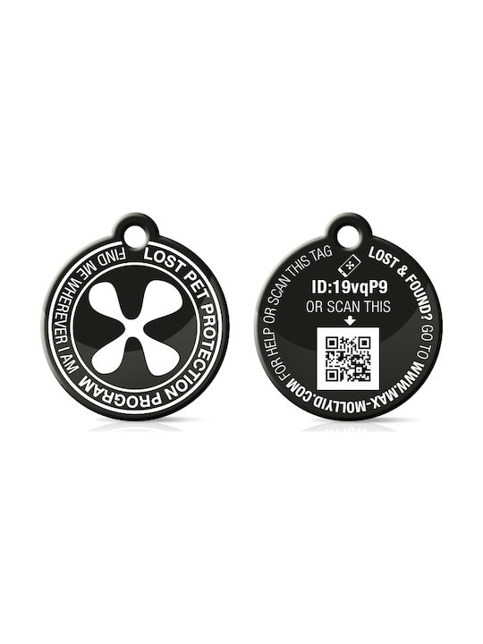 Max & Molly Little Monsters Dog Collar Medium 20mm x 34 - 55cm