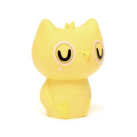 Petit Monkey Led Kids Decorative Lamp Owl Yellow