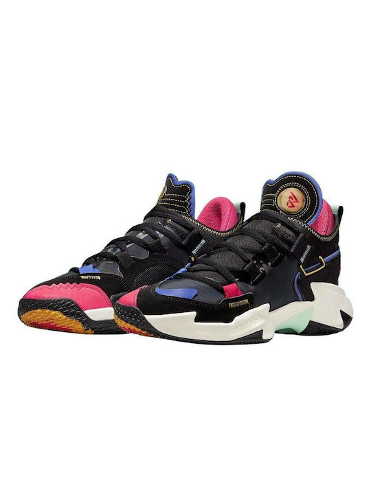 Jordan Why Not .5? Low Basketball Shoes Black / Watermelon / Sapphire / Mint Foam