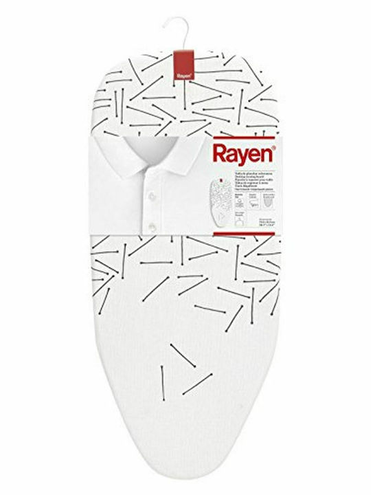Rayen 6036 Ironing Board for Steam Iron Tabletop 73.5x31.5cm