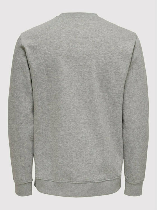 Only & Sons Herren Sweatshirt Gray