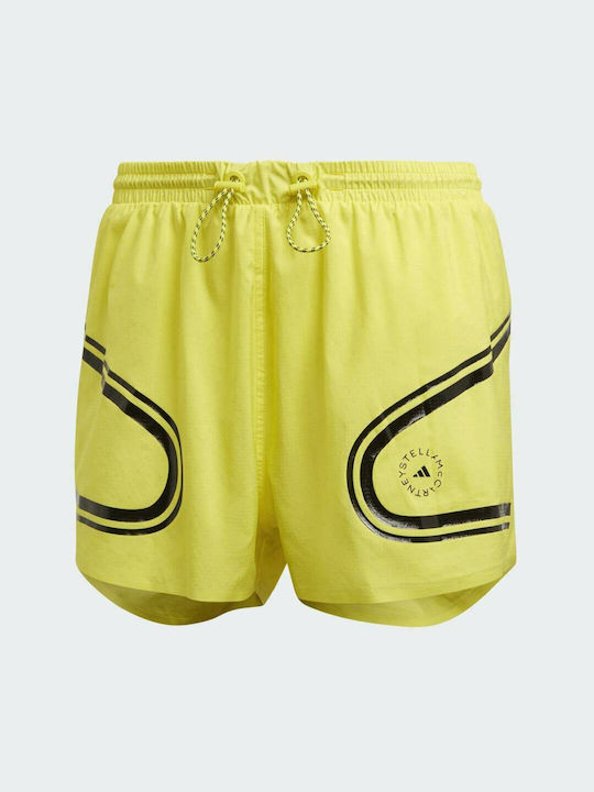 By Stella McCartney Дамски Спортни Плувни Шорти Shock Yellow