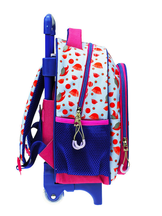 Gim Smurfita So Happy School Bag Trolley Kindergarten Multicolored