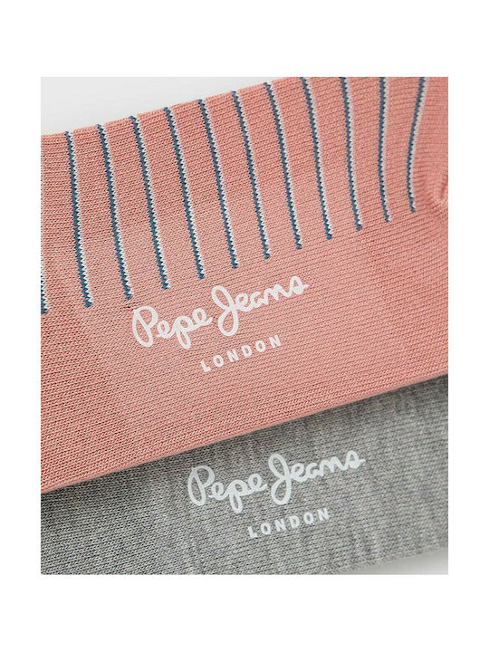 Pepe Jeans Femei Șosete cu Model Multicolor 3Pachet