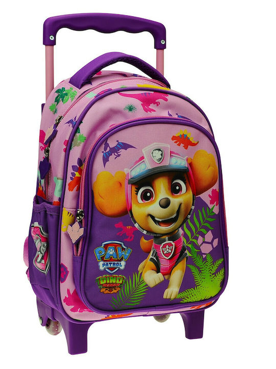 Gim Paw Patrol Skye School Bag Trolley Kindergarten in Pink color