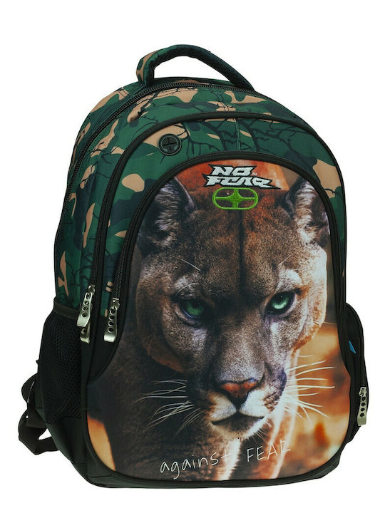 Back Me Up No Fear Puma School Bag Backpack Elementary, Elementary Multicolored