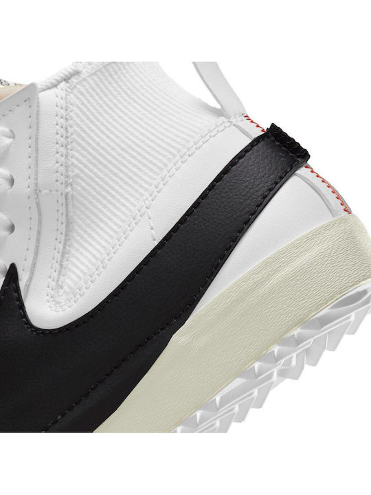 Blazer Mid '77 Jumbo Мъжки Флатформи Маратонки White / Black / Sail