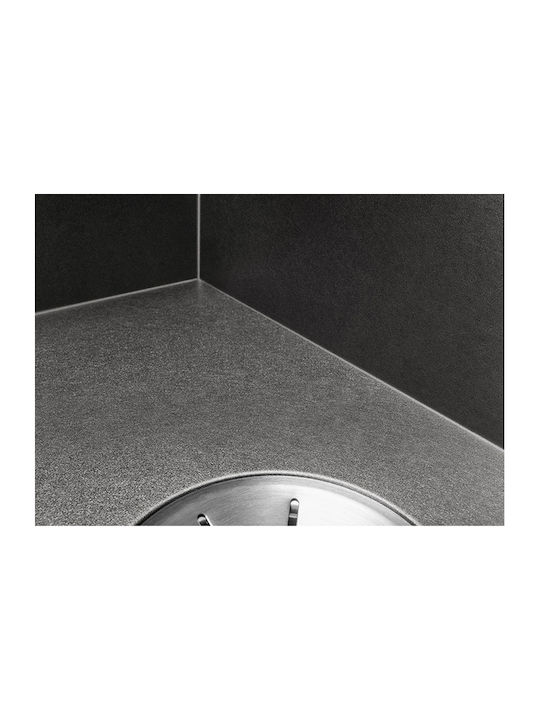 Blanco Zerox 500-U Ένθετος Νεροχύτης Inox Σατινέ Μ54xΠ44cm Dark Steel