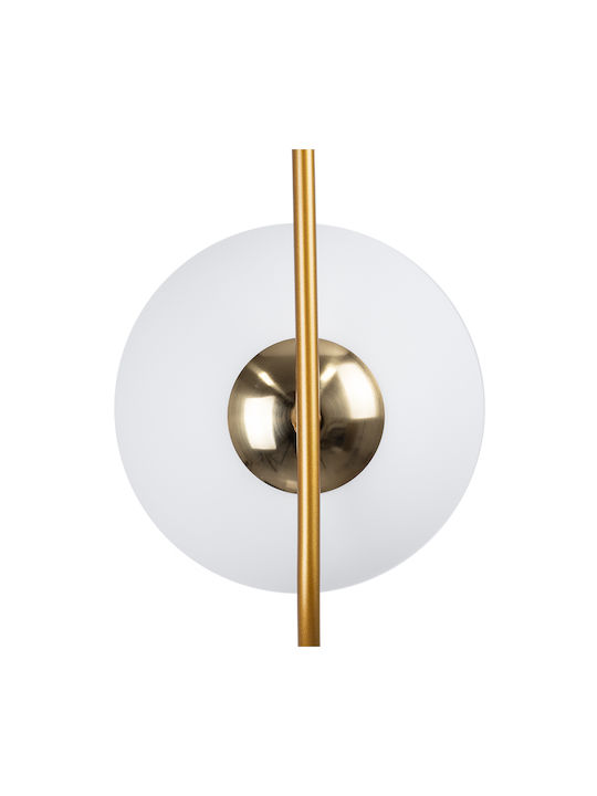 GloboStar Hamburg Pendant Light Gold Ball with Socket E14, E.14 25x20x50cm