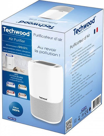Techwood Καθαριστής Αέρα 45W για Χώρους 15m²
