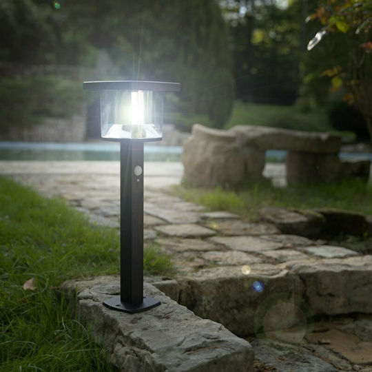 Xanlite Solar Floor Light 600lm Natural White 4000K with Motion Sensor IP44 17x17x50cm