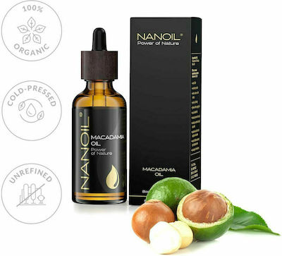 Nanoil Kokosnussöl für Gesicht, Haare und Körper 50ml