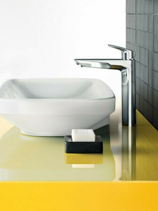 Hansgrohe Logis Mixing Tall Sink Faucet Silver