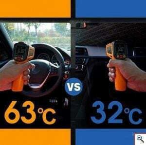 Internal Car Windshield Sunshade Umbrella 500-898058 140x80cm