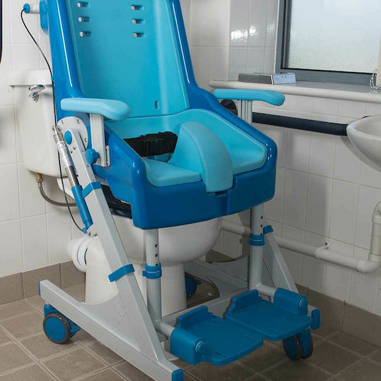 NRS Seahorse N72024 Scaun Cu Rotile Pentru Copii Baie Scaun Pentru Copii Baie / Toaletă Mare Albastru
