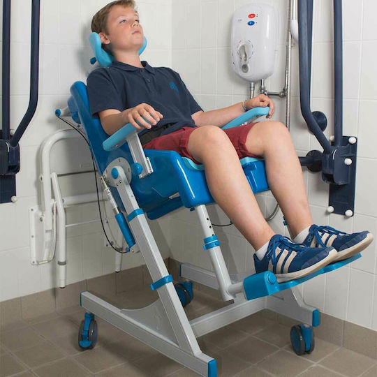 NRS Seahorse N72024 Kinder Rollstuhl Badezimmer Kinder-Badezimmer / Toilettensitz klein Blau