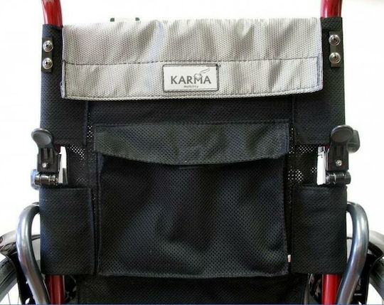 Karma Medical S-Ergo 305 Αναπηρικό Αμαξίδιο Ελαφρού Τύπου 46cm Κόκκινο