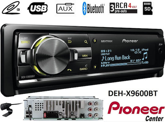 Pioneer DEH-X9600 BT Автомобилно Радио 1 DIN Bluetooth USB