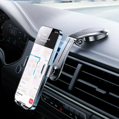 Joyroom Mobile Phone Holder Car JR-ZS198 with Adjustable Hooks Silver