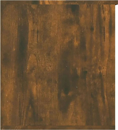 vidaXL Wooden Decorative Trunk Brown 84x42x46cm