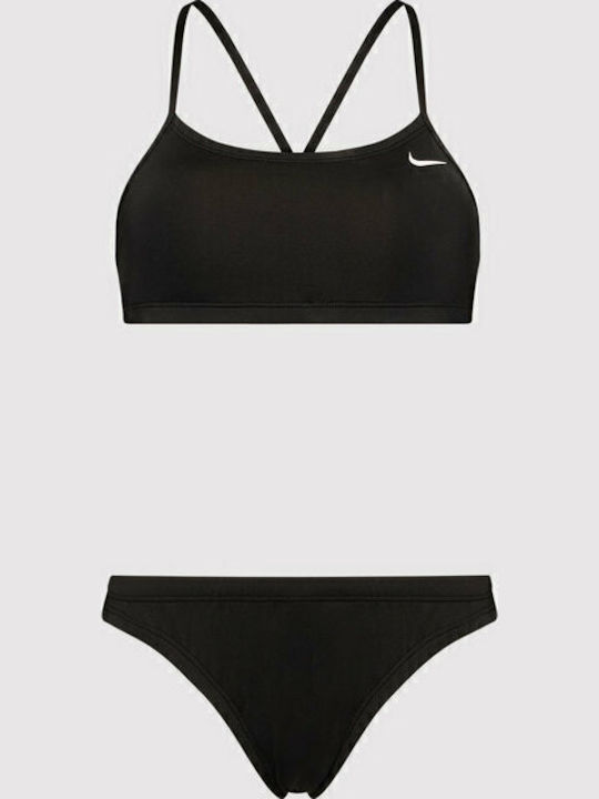 Essential Racerback Set Bikini Μπουστάκι Μαύρο