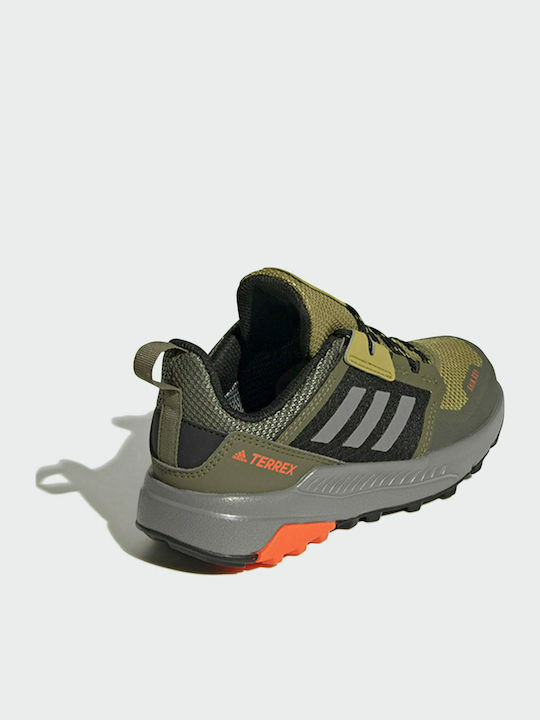 Kids Hiking Shoes Terrex Pulse Olive / Grey Three / Pulse Lilac