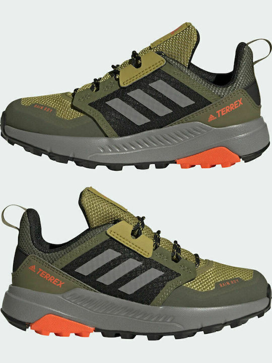 Kids Hiking Shoes Terrex Pulse Olive / Grey Three / Pulse Lilac