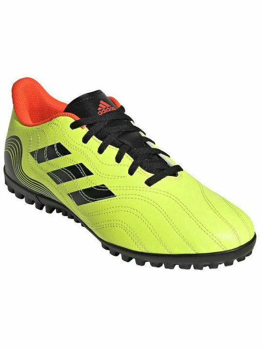Adidas Copa Sense.4 TF Χαμηλά Ποδοσφαιρικά Παπούτσια με Σχάρα Κίτρινα