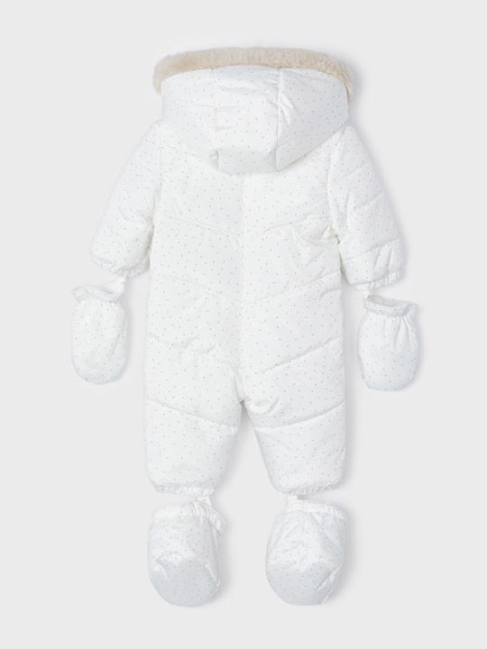 Mayoral Ecofriends Baby Bodysuit for Going Out Long-Sleeved White