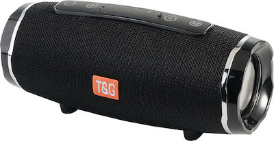 T&G Ηχείο Bluetooth 10W με Ραδιόφωνο και Διάρκεια Μπαταρίας έως 3 ώρες Μαύρο