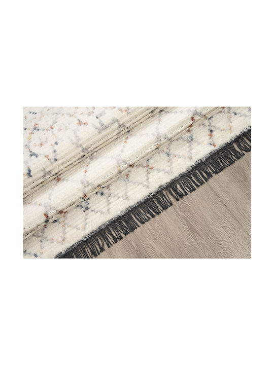 Newplan Cosy 183A Rug Rectangular with Fringes Ecru