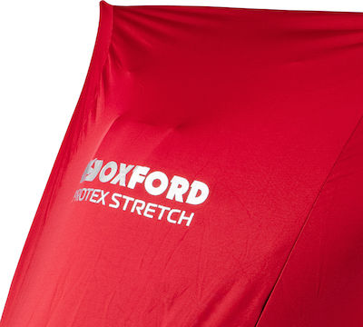 Oxford Κουκούλα Μηχανής Innen Protex Stretch Groß Rot L246xB104xH127cm