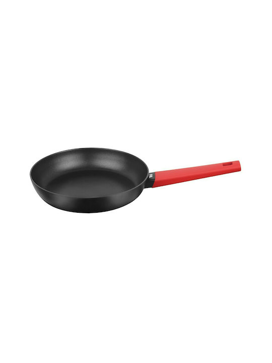 Pal Wok από Αλουμίνιο με Αντικολλητική Επίστρωση Red 28cm