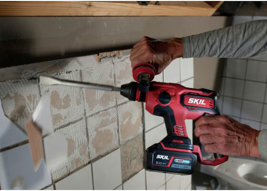 Skil 3850 Impact Demolition Hammer Battery 20V Solo with Chuck SDS Plus
