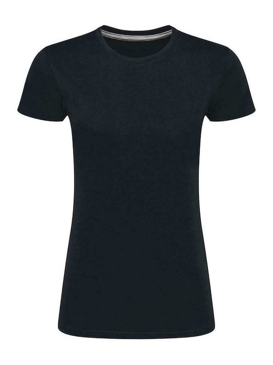 SG Tagless Women's Short Sleeve Promotional T-Shirt Navy Blue