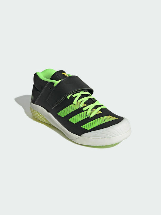 Adidas Adizero Javelin Αθλητικά Παπούτσια Spikes Core Black / Beam Yellow / Solar Green