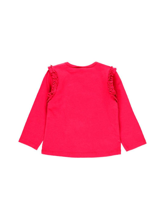 Boboli Kids Blouse Long Sleeve Fuchsia