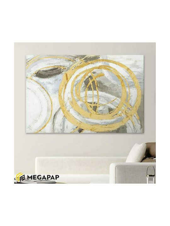 Megapap Exotic Circles Painting on Canvas 140x100cm