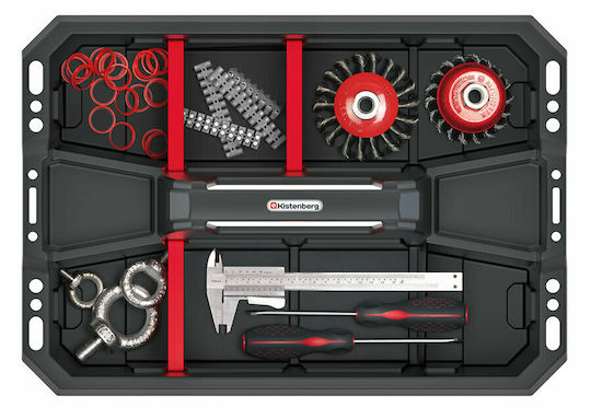 Kistenberg Black Tool Compartment Organiser 49.5x34.5x21cm